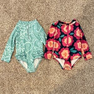 Toddler long sleeve bathing suits